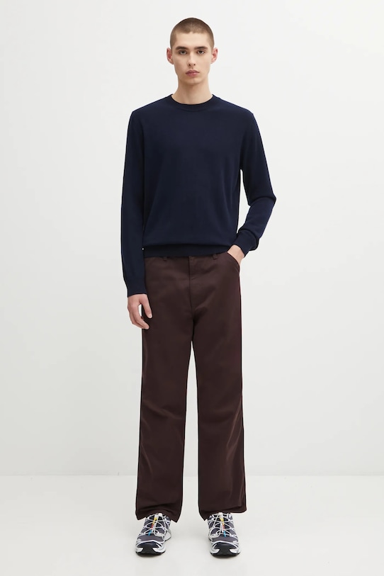 Paul Smith sweter kaszmirowy M1R.278Y.N02497 granatowy