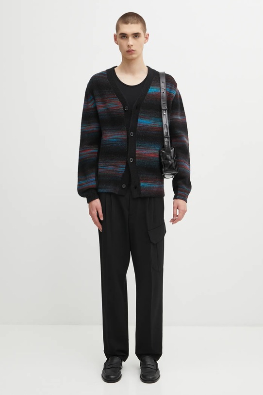 Paul Smith kardigan z dodatkiem wełny M1R.568Z.T02830 czarny