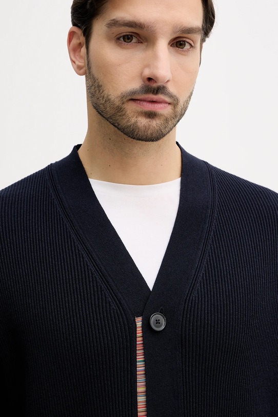 Paul Smith kardigan wełniany granatowy M1R.531Z.T02763