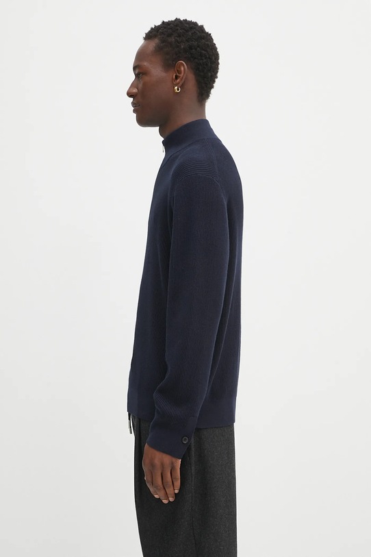 Paul Smith sweter wełniany M1R.534Z.T02763 granatowy AW25