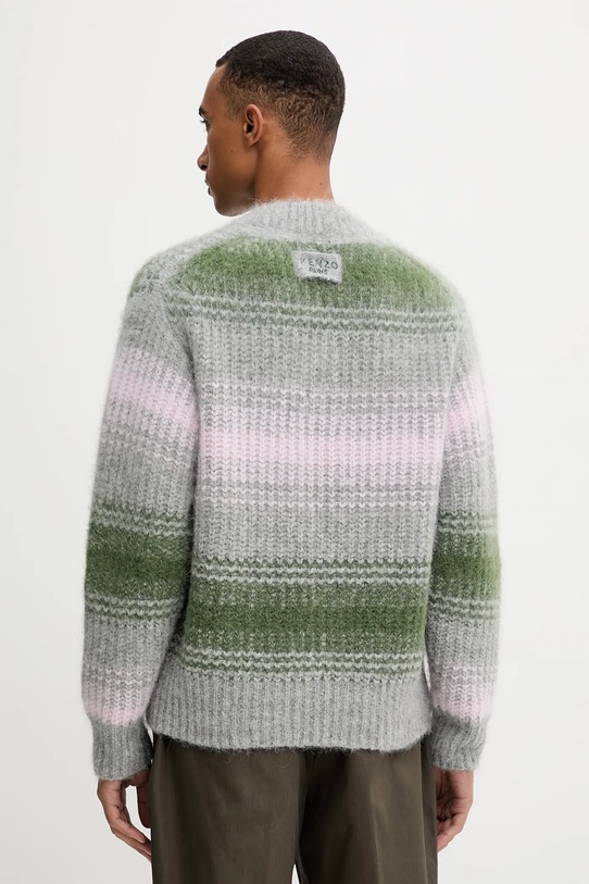 Îmbrăcăminte Kenzo pulover de lână FF65PU7423CG gri