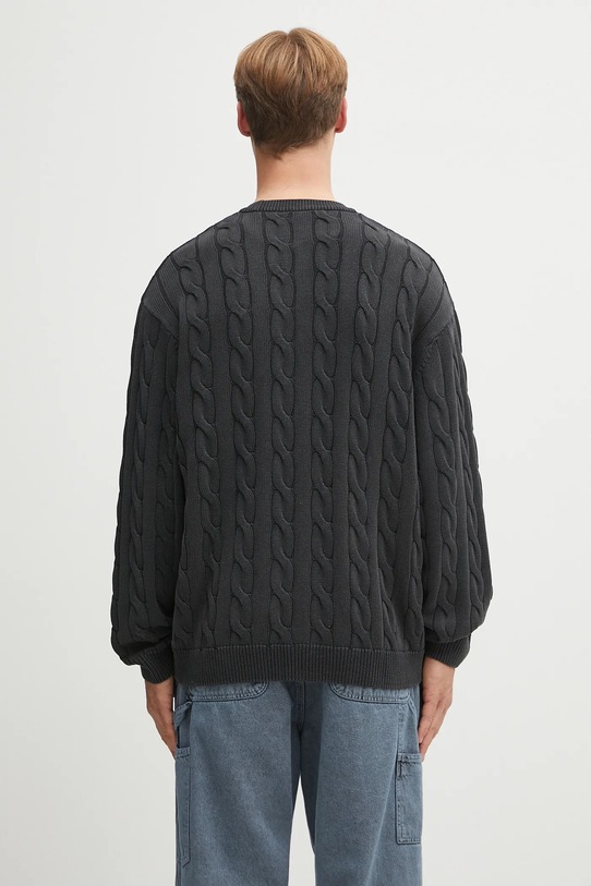 Odzież Carhartt WIP kardigan bawełniany Carter I035178.89GD czarny