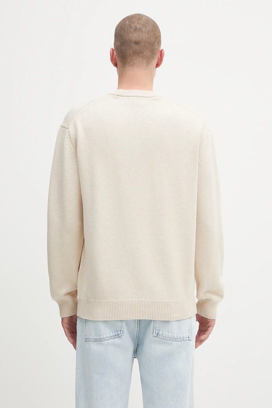 Abbigliamento Drôle de Monsieur maglione in lana La Maille Plateau H.PO190.WO023 beige