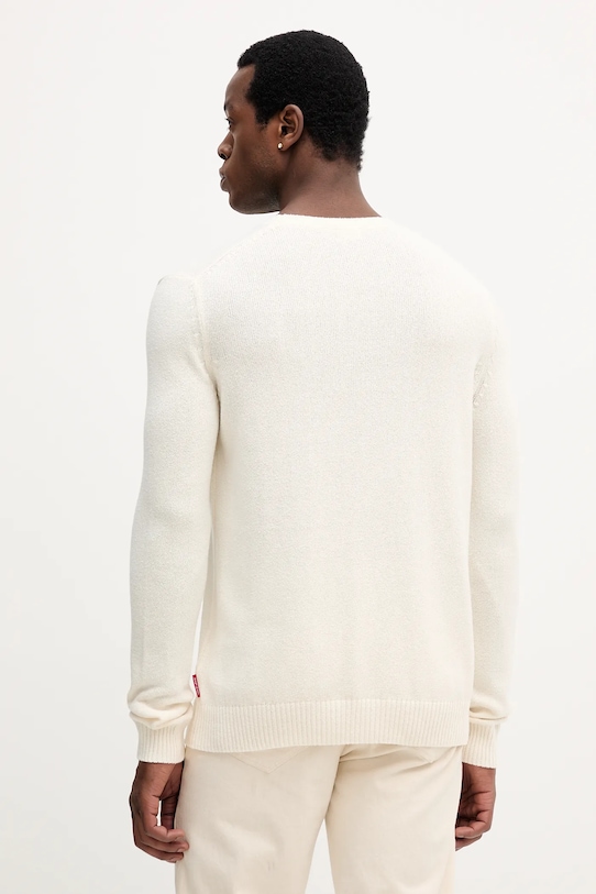 Odzież Joop! sweter bawełniany 30046902 beżowy