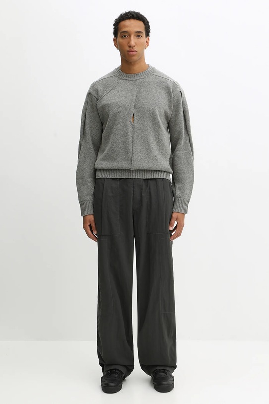 Axel Arigato sweter z dodatkiem wełny Stitch paneled A3401001