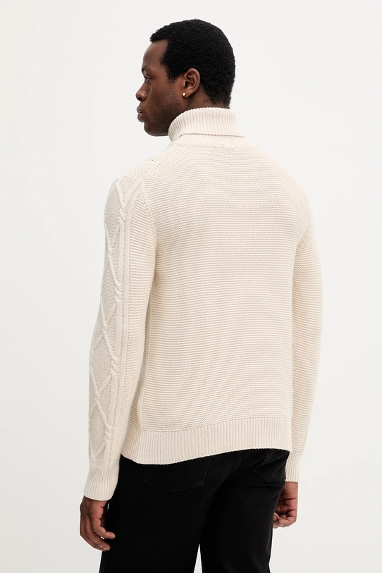 Odzież Joop! sweter z wełną 30047360 beżowy