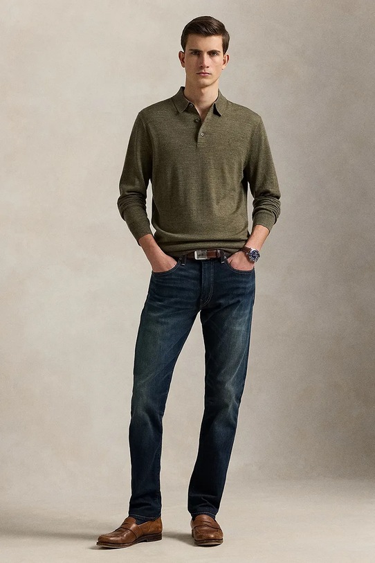 Ruházat Polo Ralph Lauren pulóver 710941104 zöld