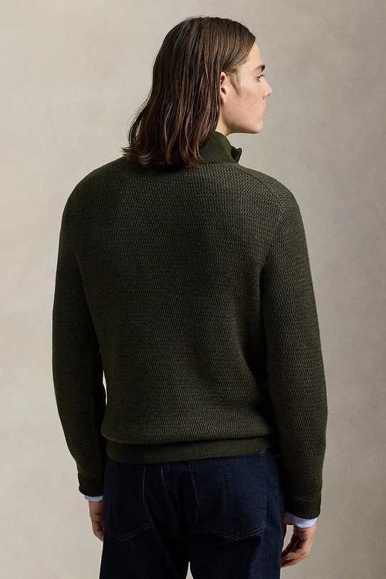 Polo Ralph Lauren sweter wełniany 710948865 zielony AW25