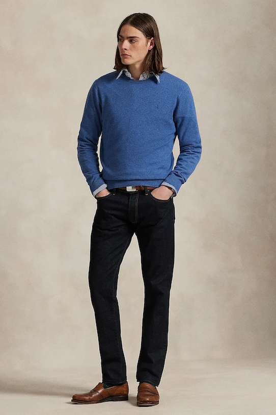 Îmbrăcăminte Polo Ralph Lauren pulover de lână 710974148 albastru