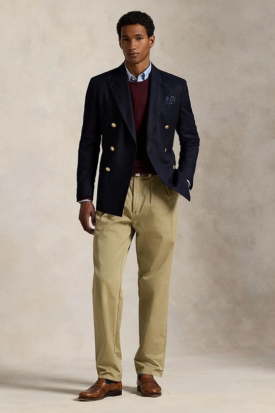 Oblečení Vlněný svetr Polo Ralph Lauren 710974148 burgundské