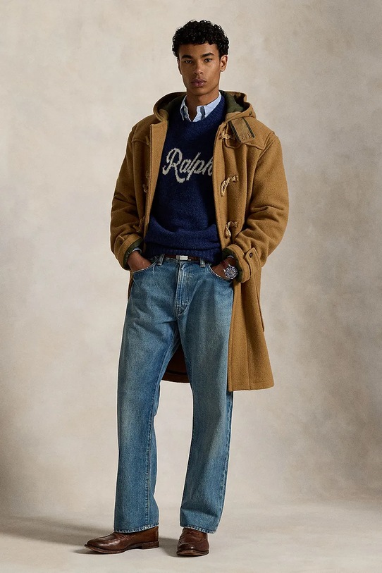 Πουλόβερ με προσθήκη μαλλιού Polo Ralph Lauren 710979098