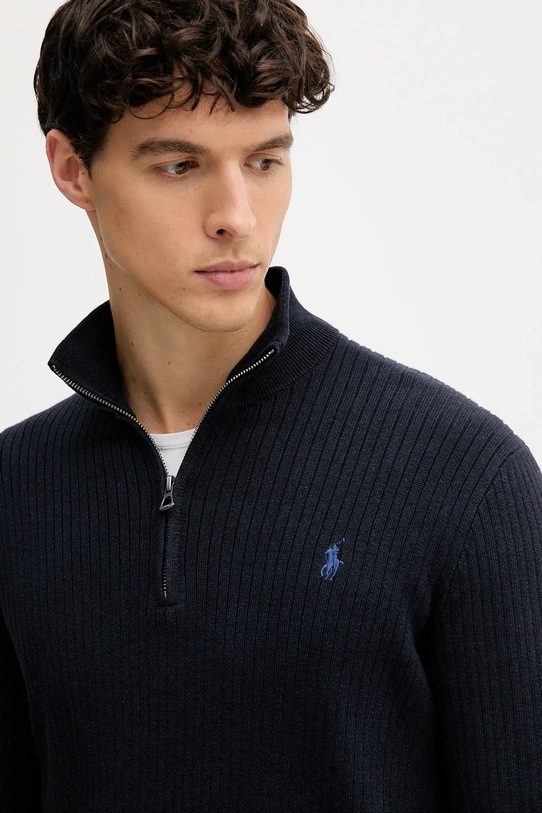 Polo Ralph Lauren pulover de bumbac bleumarin 710979101