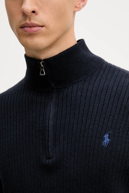 Polo Ralph Lauren sweter bawełniany 710979101 granatowy