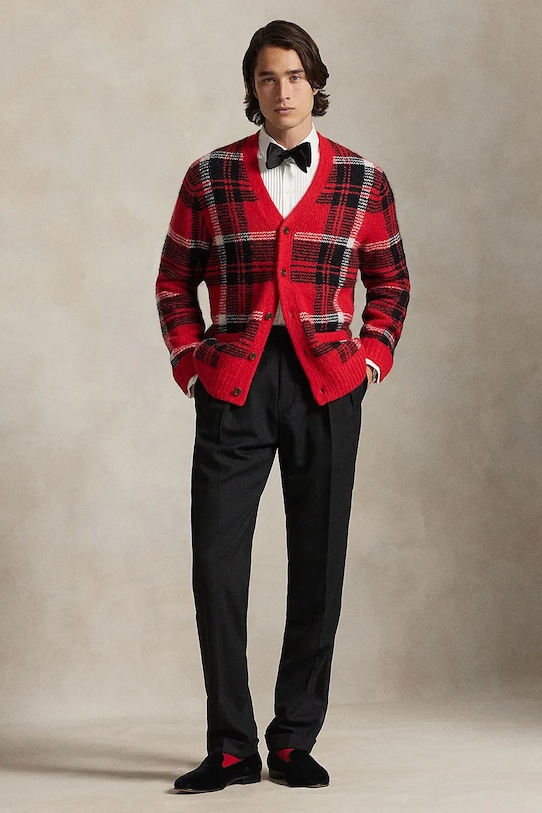 Abbigliamento Polo Ralph Lauren cardigan 710980843 rosso