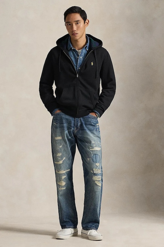 Одяг Кофта Polo Ralph Lauren 710981467 чорний