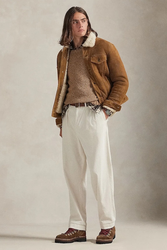 Πουλόβερ με προσθήκη μαλλιού Polo Ralph Lauren πράσινο 710982142