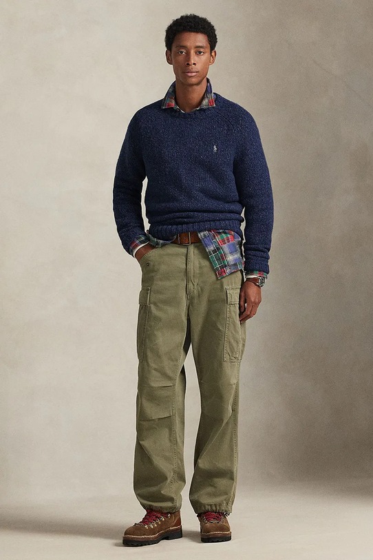 Ρούχα Πουλόβερ με προσθήκη μαλλιού Polo Ralph Lauren 710982142 μπεζ