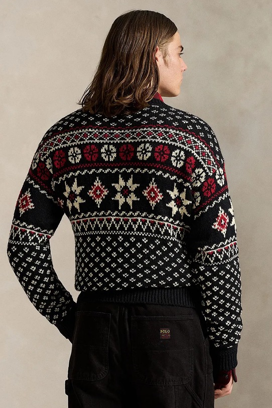 Πουλόβερ με μείγμα κασμίρ Polo Ralph Lauren 710982258 πολύχρωμο AW25