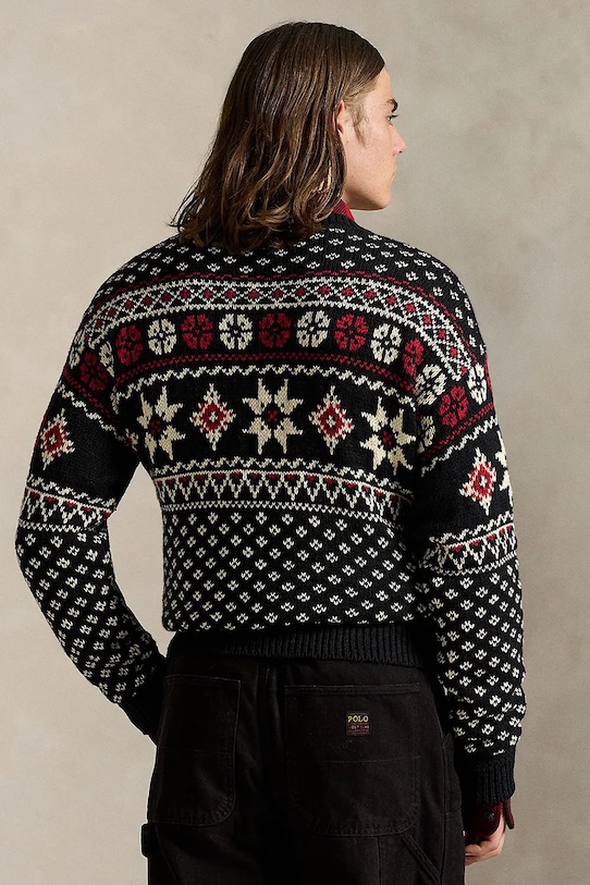Светр з домішкою кашеміру Polo Ralph Lauren 710982258 барвистий AW25