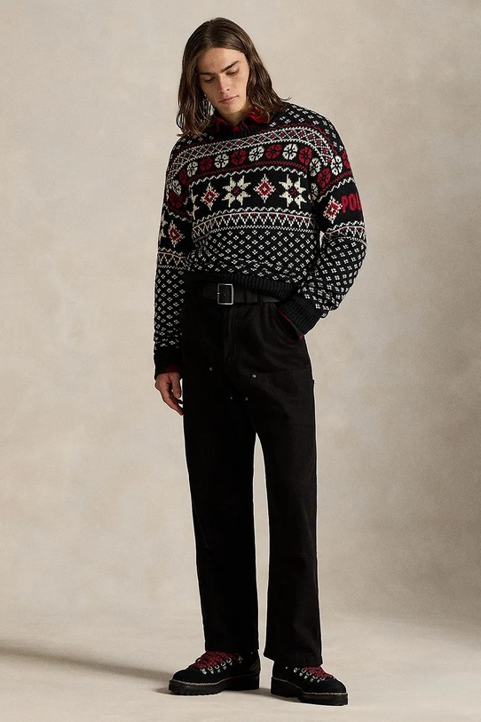 Ρούχα Πουλόβερ με μείγμα κασμίρ Polo Ralph Lauren 710982258 πολύχρωμο