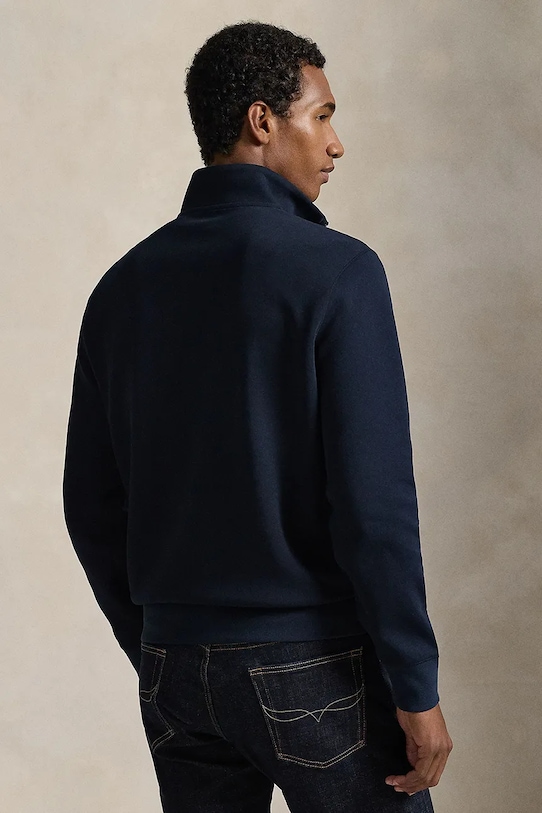 Polo Ralph Lauren pulover moški z bombažem 710P06234 mornarsko modra SS26