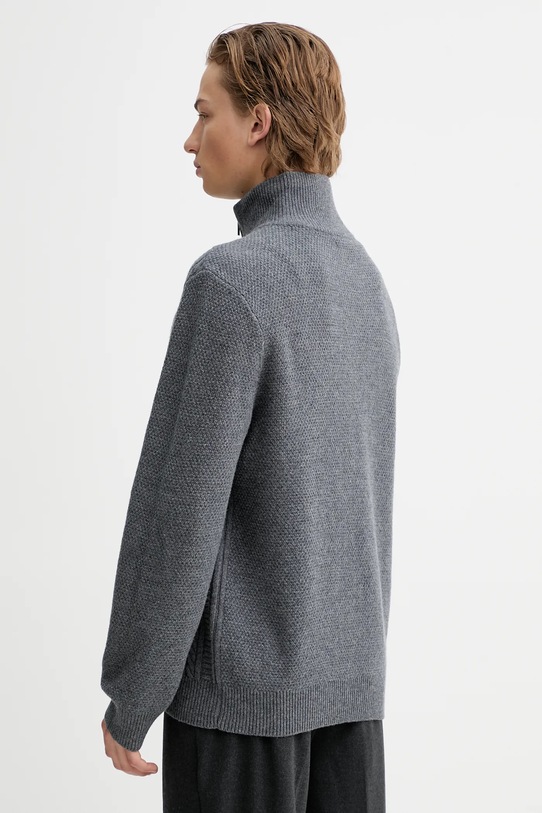 Odzież A.P.C. sweter wełniany Pull Theo WVBCZ.H23416 szary