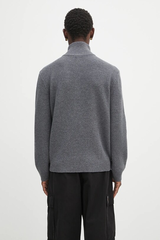 Odzież A.P.C. sweter wełniany Pull Theo WVBCZ.H23416 szary