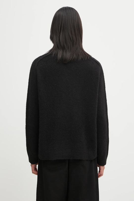 Odzież A.P.C. sweter z dodatkiem wełny Pull Tyler WPABE.H23243 czarny