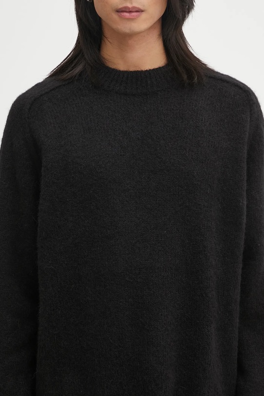 A.P.C. sweter z dodatkiem wełny Pull Tyler czarny WPABE.H23243