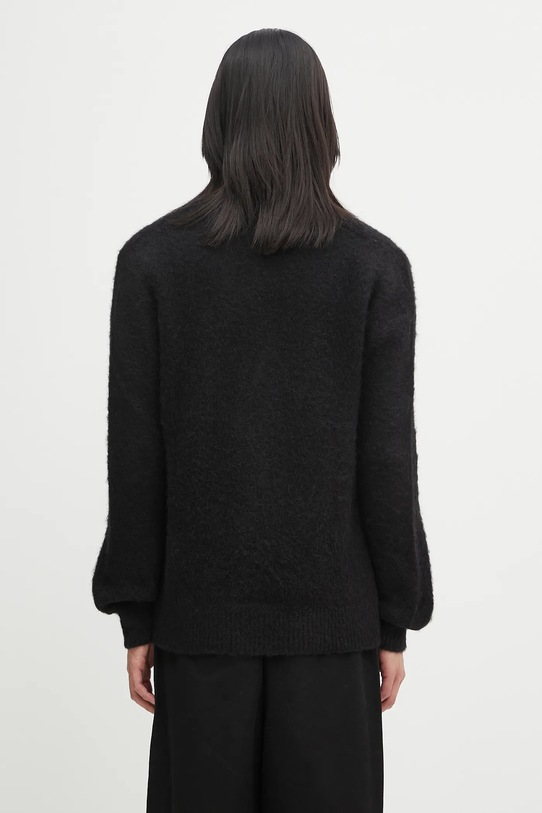 Odzież A.P.C. kardigan z dodatkiem wełny Cardigan Davis WPABE.M22330 czarny