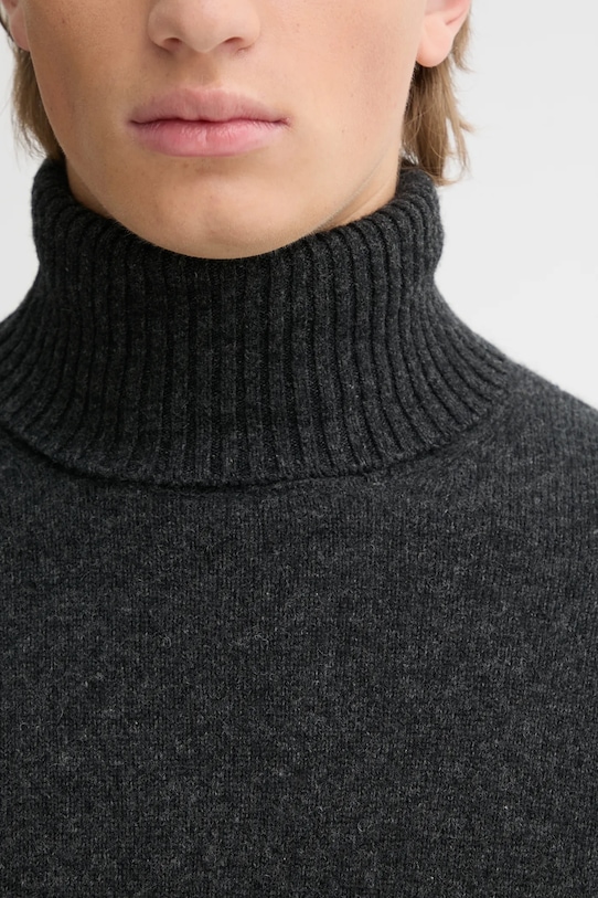 A.P.C. sweter wełniany Pull Mahe WYAAD.H23443 szary