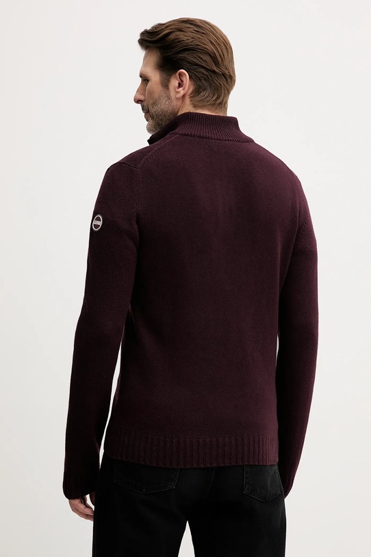 Odzież Colmar sweter z wełną 4472.5YR bordowy