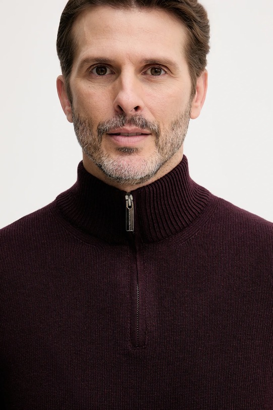 Colmar sweter z wełną bordowy 4472.5YR