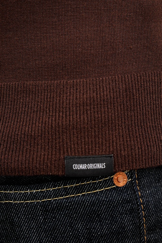 Colmar sweter wełniany 4485.4ZS brązowy