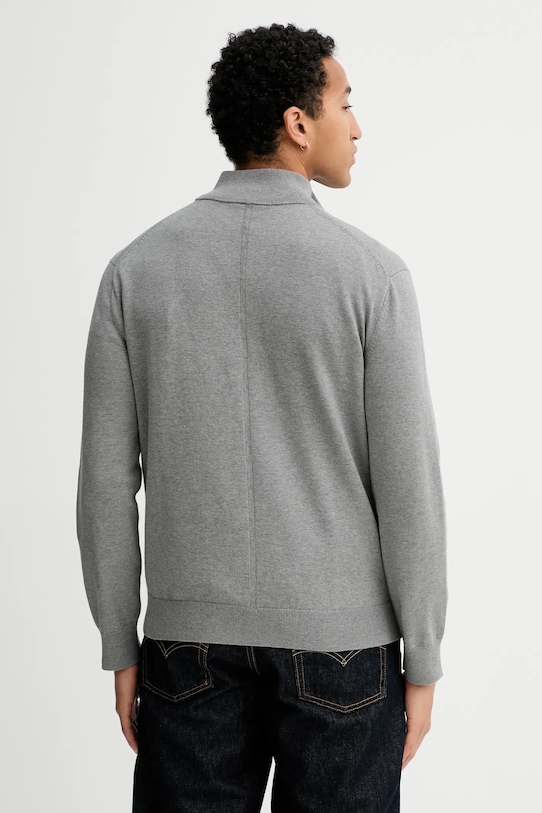 Odzież Calvin Klein sweter LV040BM356 szary