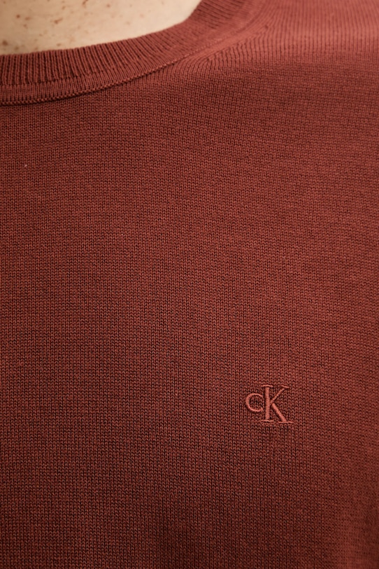 Calvin Klein sweter pomarańczowy LV040BM356