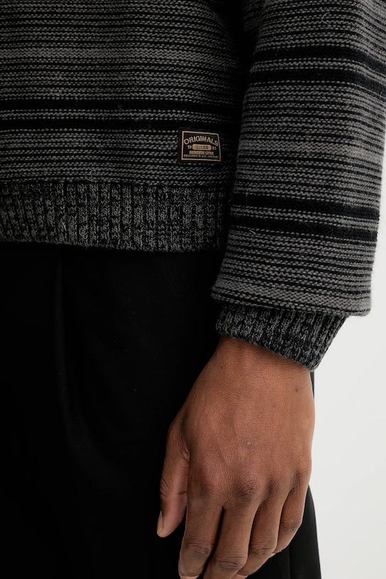 Guess Originals pulover din amestec de lână M5BR02.Z0670 negru