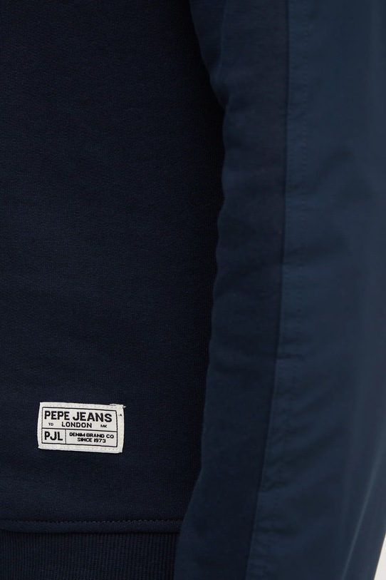 Pepe Jeans bluza bawełniana PM5800002 granatowy