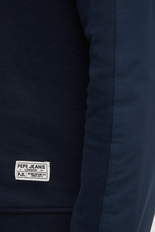 Pepe Jeans bluza bawełniana PM5800002 granatowy