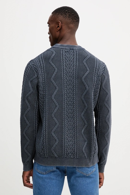 Odzież Pepe Jeans sweter bawełniany PM7000001 granatowy