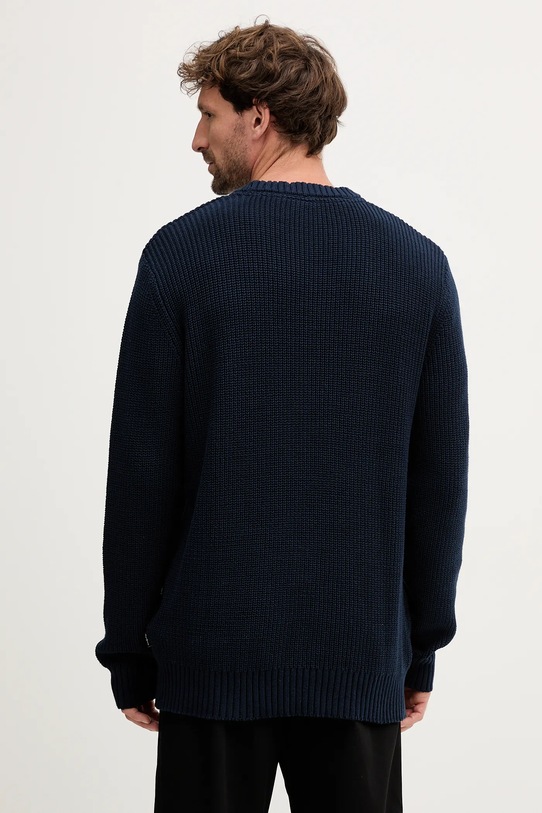 Odzież Pepe Jeans sweter bawełniany PM7000006 granatowy