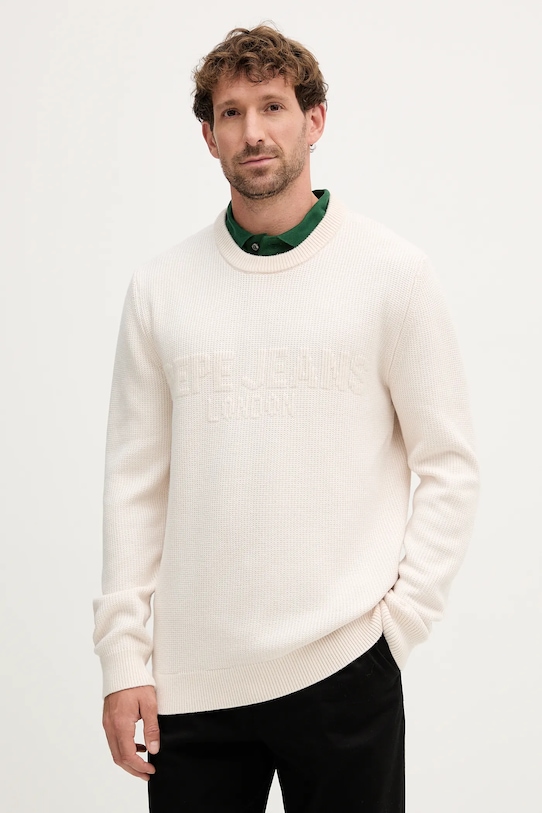 Pepe Jeans sweter pozostałe beżowy PM7000016