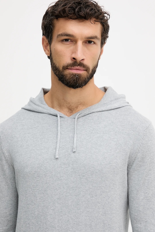 Pepe Jeans sweter z domieszką kaszmiru szary PM7000009