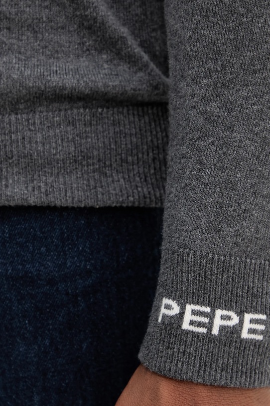 Sveter s prímesou vlny Pepe Jeans PM7000012 sivá
