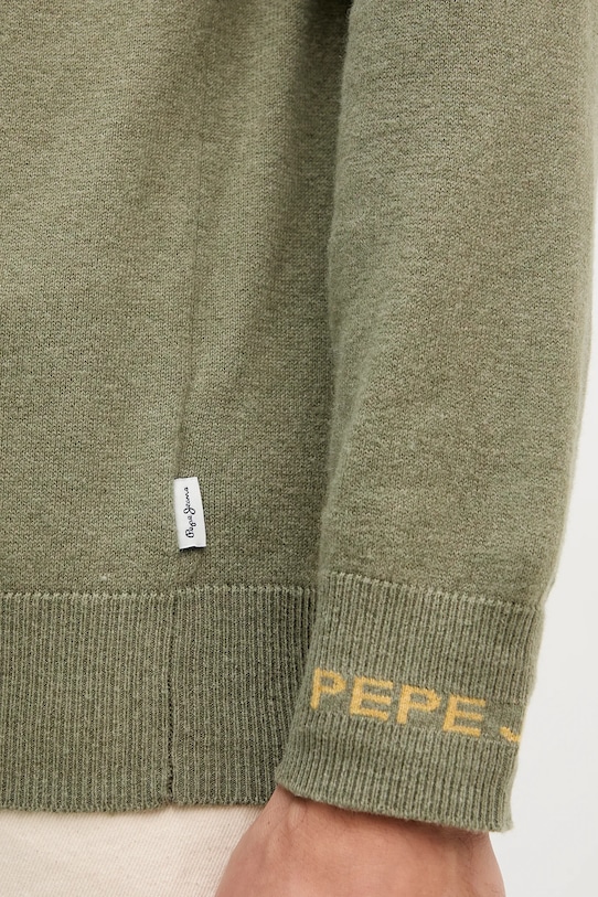 Pepe Jeans sweter z domieszką wełny PM7000013 zielony