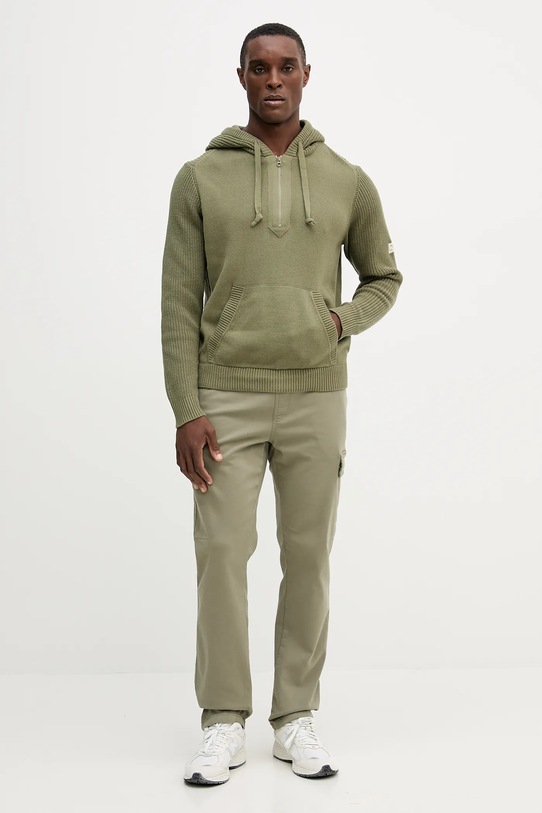 Pepe Jeans sweter bawełniany PM7000014 zielony AW25