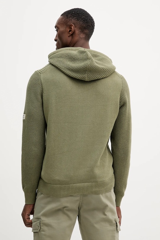 Odzież Pepe Jeans sweter bawełniany PM7000014 zielony