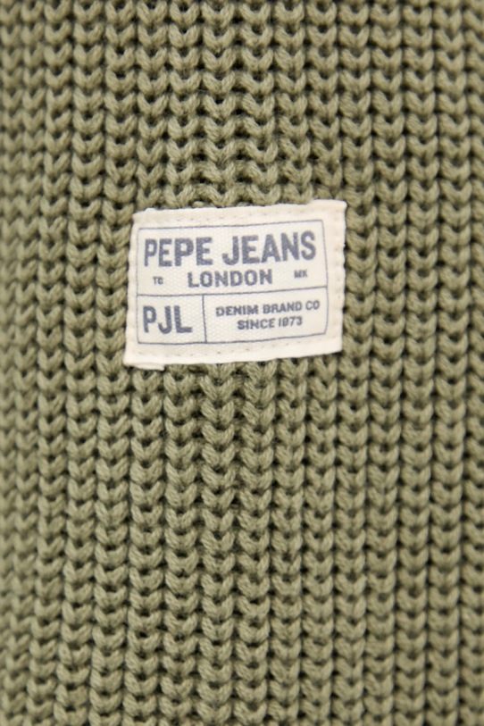 Pepe Jeans sweter bawełniany PM7000014 zielony