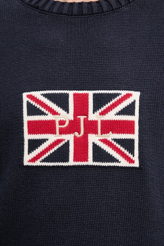 Pepe Jeans sweter bawełniany PM7000018 granatowy