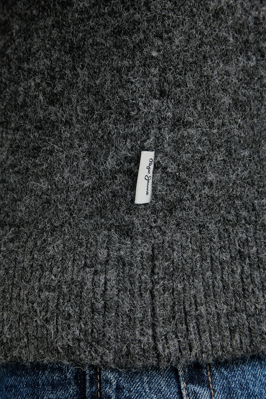 Pepe Jeans sweter z domieszką wełny PM7000026 szary
